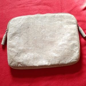 Beige Cork Laptop Sleeve